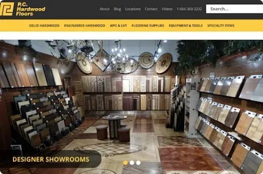 PC Hardwood website